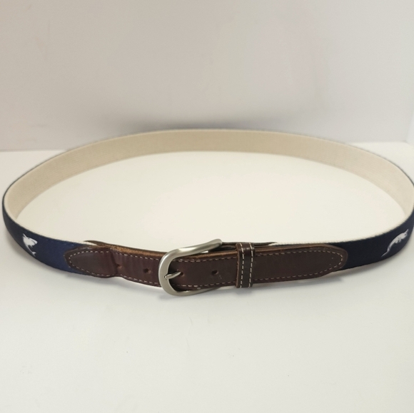 Bald Head Blues Mens Golf Belt Blue - Picture 5 of 8
